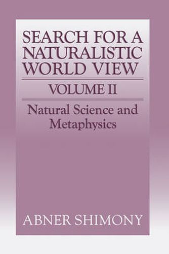 Cover image for The Search for a Naturalistic World View: Volume 2