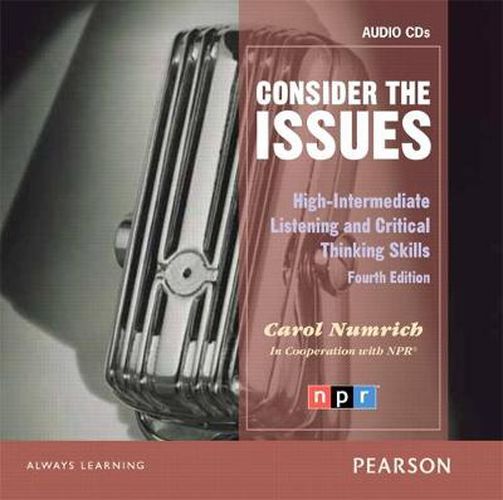 Cover image for Consider the Issues Audio CD