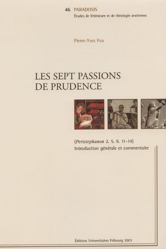 Cover image for Les Sept Passions de Prudence
