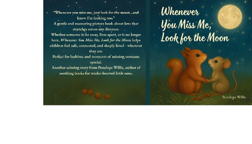 Cover image for Whenever You Miss Me, Look for the Moon