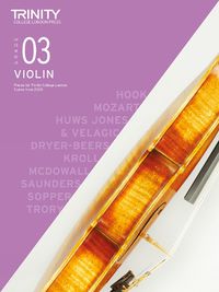 Cover image for Trinity College London Violin Exam Pieces 2020-2023: Grade 3 CD