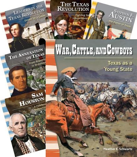 Cover image for Early Texas History 6-Book Set (Primary Source Readers: Us History)