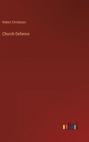 Cover image for Church Defence