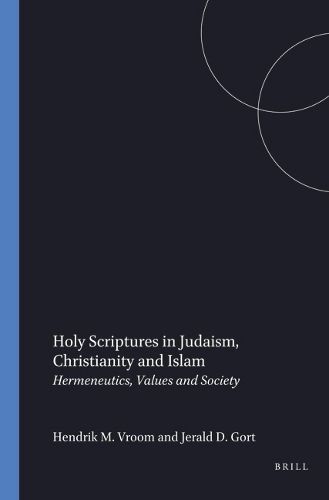 Cover image for Holy Scriptures in Judaism, Christianity and Islam