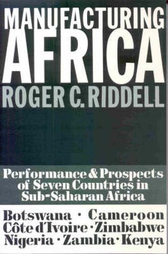 Cover image for Manufacturing Africa