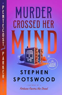 Cover image for Murder Crossed Her Mind