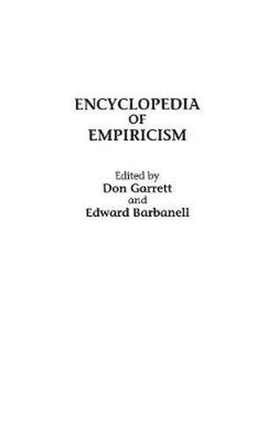 Cover image for Encyclopedia of Empiricism