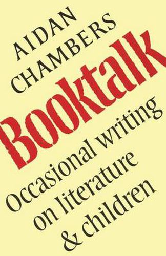 Book Talk: Occasional Writing on Literature and Children