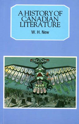 Cover image for A History of Canadian Literature