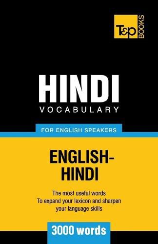 Cover image for Hindi vocabulary for English speakers - 3000 words