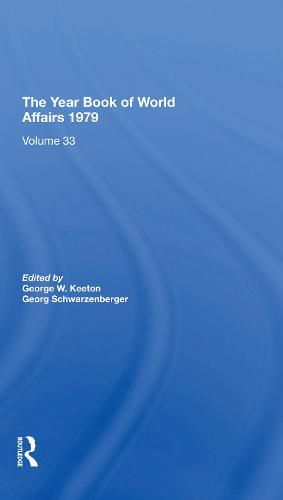 Cover image for The Year Book Of World Affairs, 1979