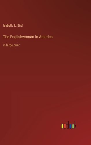 Cover image for The Englishwoman in America