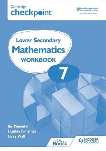 Cover image for Cambridge Checkpoint Lower Secondary Mathematics Workbook 7: Second Edition