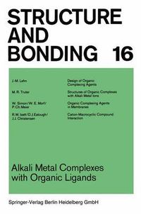 Cover image for Alkali Metal Complexes with Organic Ligands