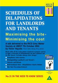 Cover image for Schedules of Dilapidations: Maximising the Bite - Minimising the Cost