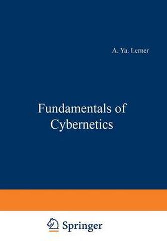 Cover image for Fundamentals of Cybernetics