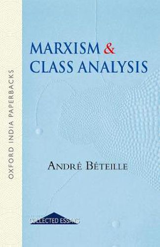 Cover image for Marxism and Class Analysis