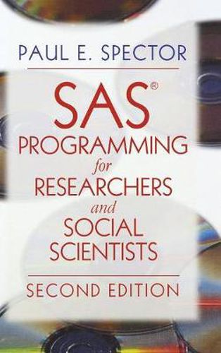 Cover image for SAS Programming for Researchers and Social Scientists