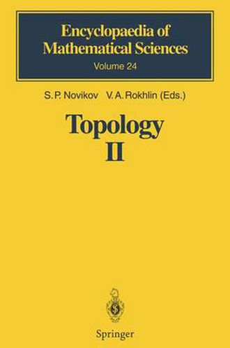 Cover image for Topology II: Homotopy and Homology. Classical Manifolds