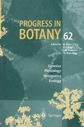 Cover image for Progress in Botany: Genetics Physiology Systematics Ecology