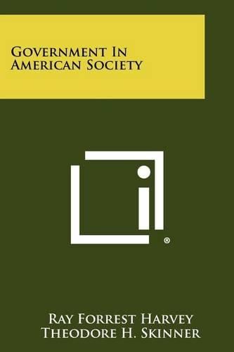 Cover image for Government in American Society