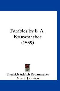 Cover image for Parables by F. A. Krummacher (1839)