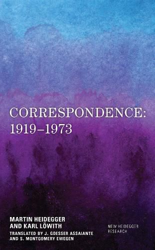 Cover image for Correspondence: 1919-1973