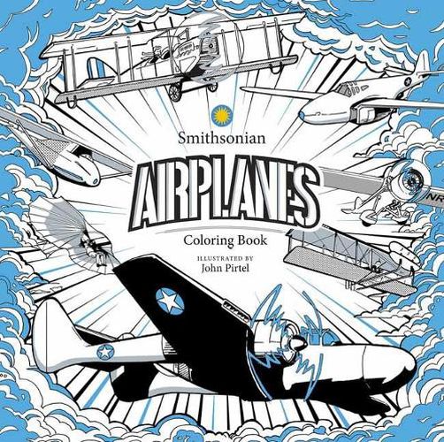 Cover image for Airplanes: A Smithsonian Coloring Book