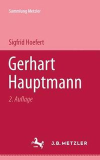 Cover image for Gerhart Hauptmann