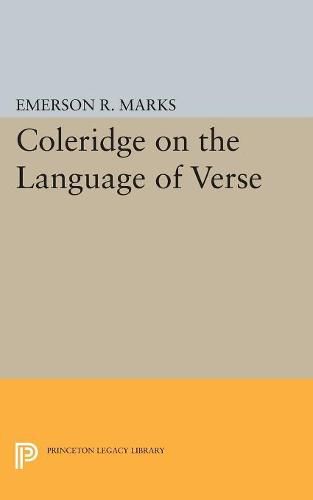Cover image for Coleridge on the Language of Verse
