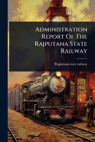 Cover image for Administration Report Of The Rajputana State Railway