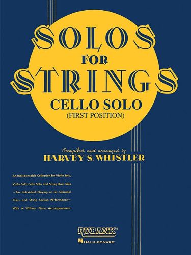 Cover image for Solos For Strings - Cello Solo (First Position)