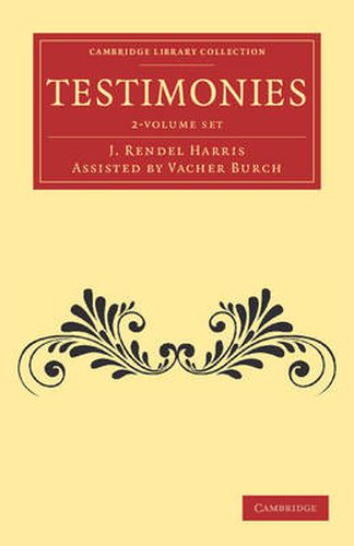 Cover image for Testimonies 2 Volume Set