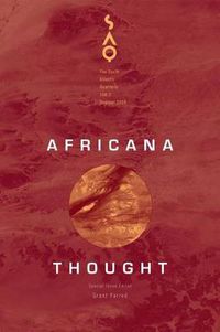 Cover image for Africana Thought