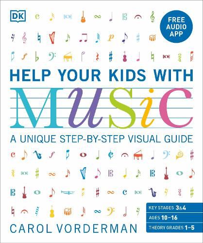 Help Your Kids with Music, Ages 10-16 (Grades 1-5): A Unique Step-by-Step Visual Guide & Free Audio App
