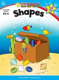 Cover image for Shapes, Grades Pk - K: Gold Star Edition