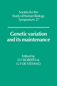 Cover image for Genetic Variation and its Maintenance