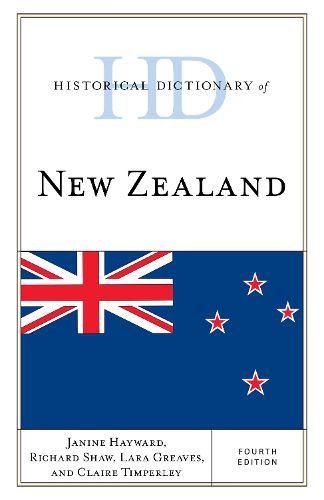 Cover image for Historical Dictionary of New Zealand