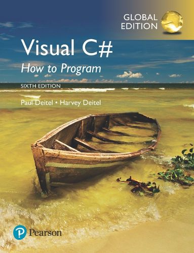 Cover image for Visual C# How to Program, Global Edition