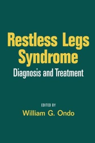Cover image for Restless Legs Syndrome: Diagnosis and Treatment