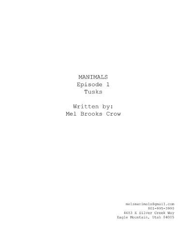 Cover image for Manimals