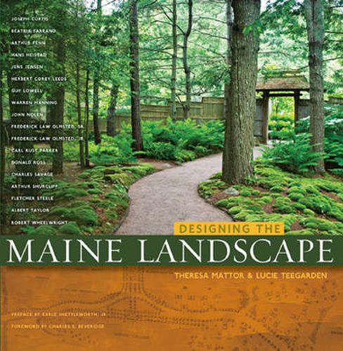 Cover image for Designing the Maine Landscape