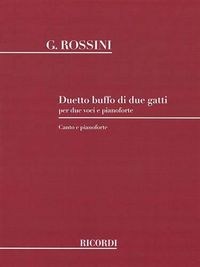 Cover image for Duetto buffo di due gatti