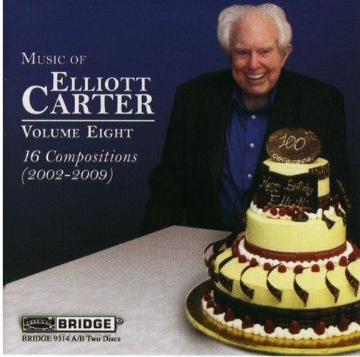 Cover image for Carter Elliot Music Of 2cd Set Volume Eight 8 Sixteen 16 Compositions