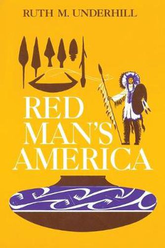 Cover image for Red Man's America: Study of Indians in the United States