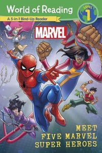 Cover image for World of Reading: Meet Five Marvel Super Heroes