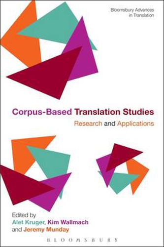 Cover image for Corpus-Based Translation Studies: Research and Applications