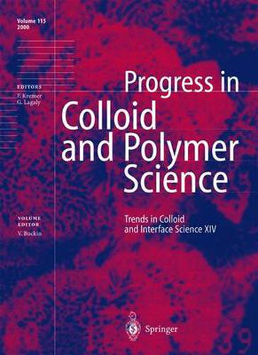 Cover image for Trends in Colloid and Interface Science XIV