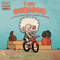 Cover image for I am Curious: A Little Book About Albert Einstein