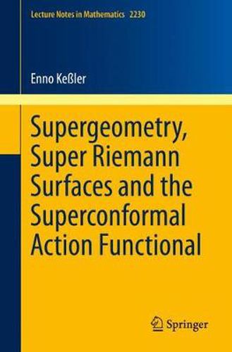 Cover image for Supergeometry, Super Riemann Surfaces and the Superconformal Action Functional